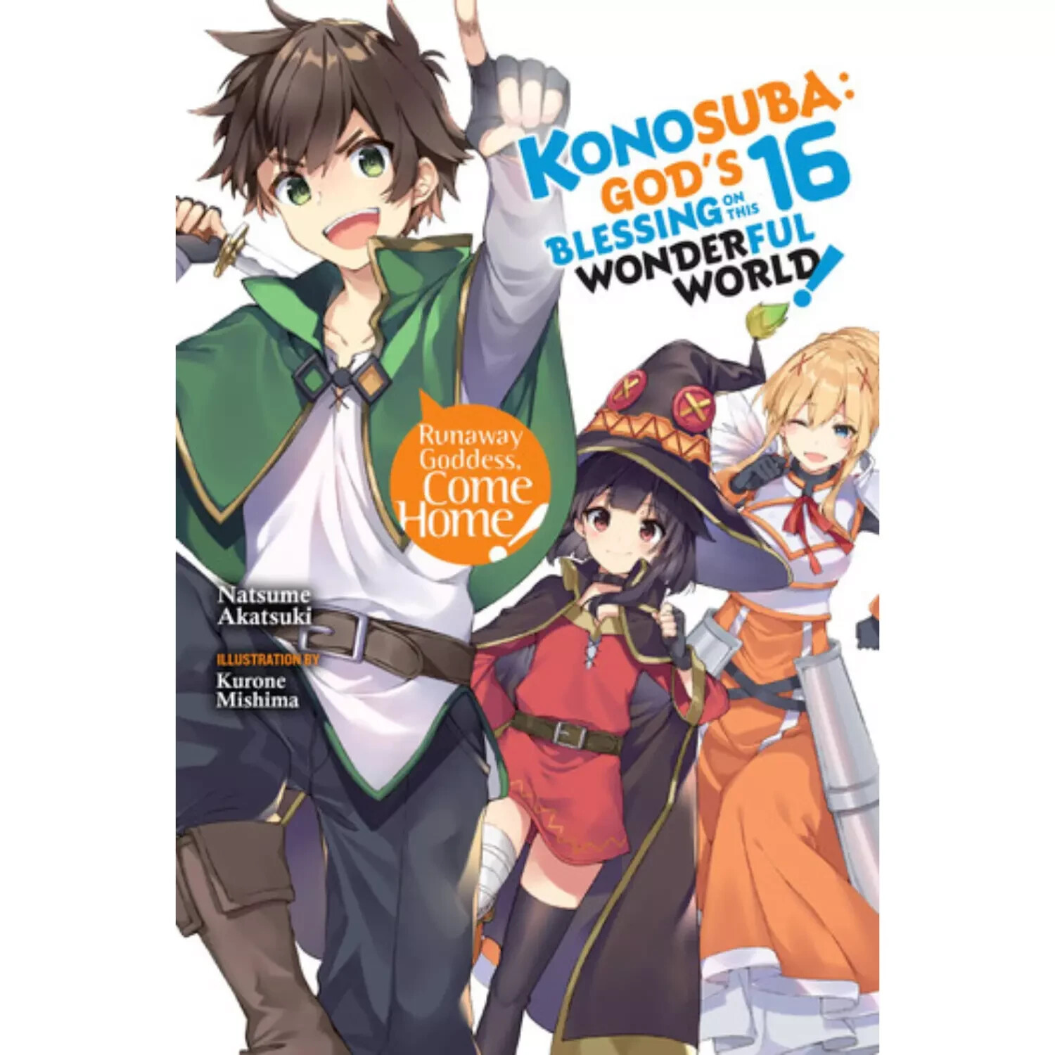 Konosuba:God’s Blessing on This Wonderful World!(Light Novel) Vol 1-17 Full Set