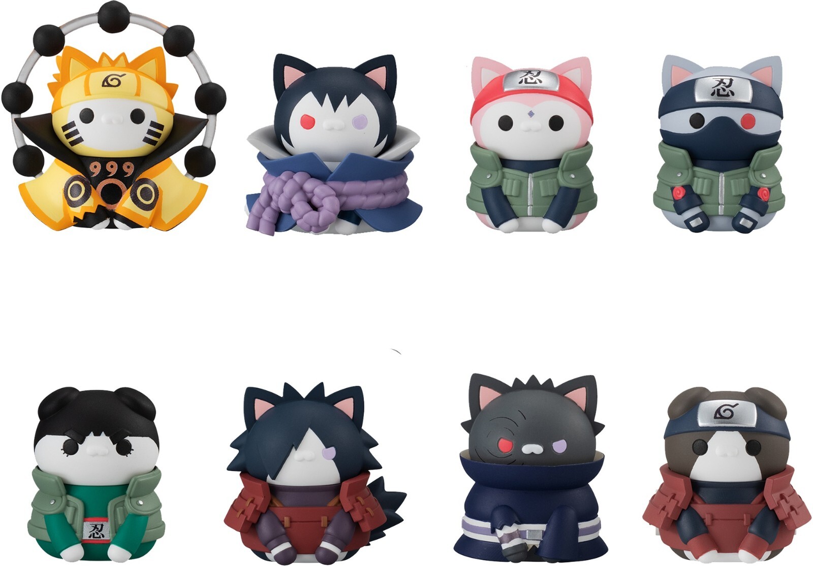 Mega Cat Project NARUTO Shippuden Nyaruto Last Battle Mini Figure Madara Uchiha