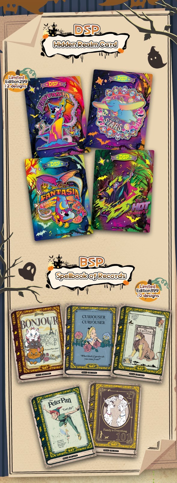 CardFun Official Disney Magic Mystic Realm Collectible Trading Card Booster Box