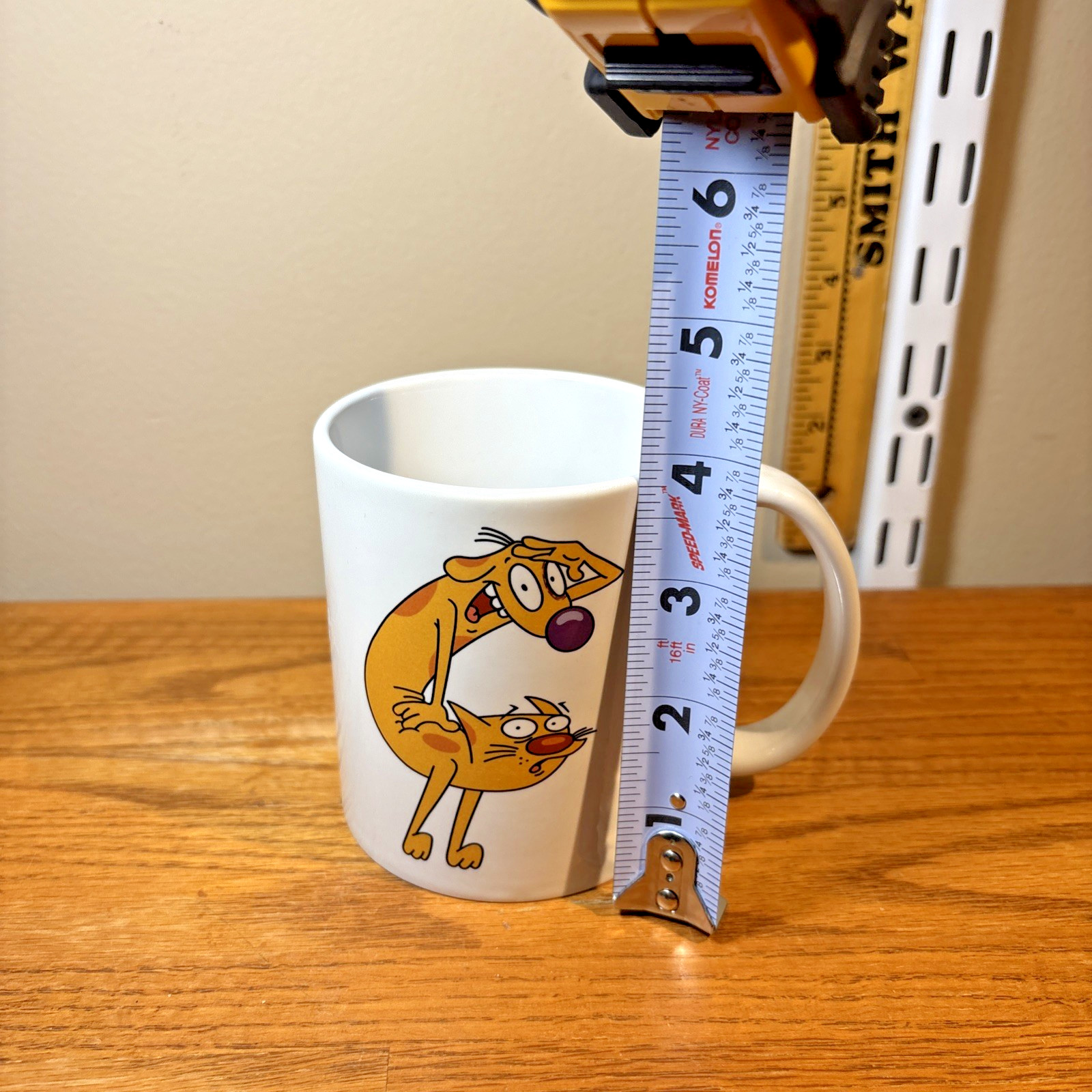 Vintage Style Licensed Nickelodeon CatDog Ceramic Coffee Mug 11 oz.