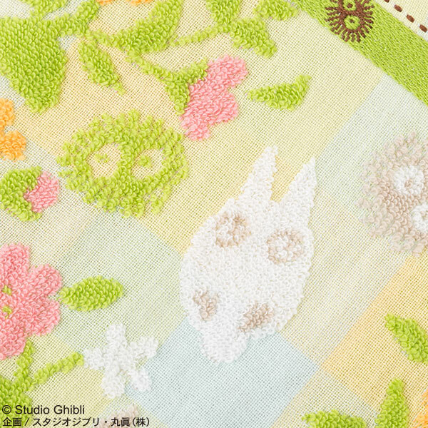 Marushin Studio Ghibli My Neighbor Totoro Flowerbed Flower Field Hand Wash Towel