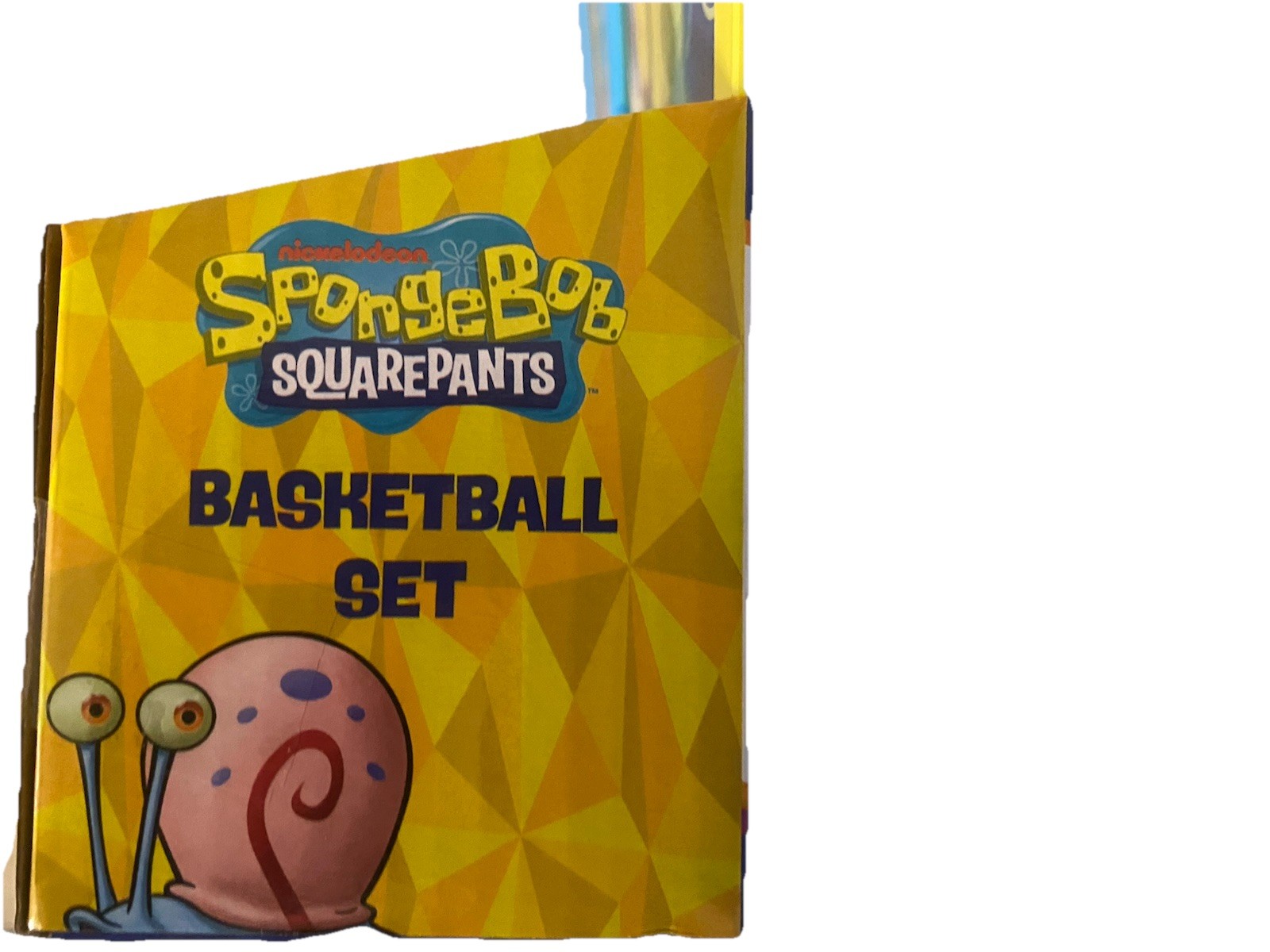 SPONGEBOB SQUAREPANTS BASKETBALL SET NET, BALL, HOOP & DOOR HANGER NEW FREE SHIP