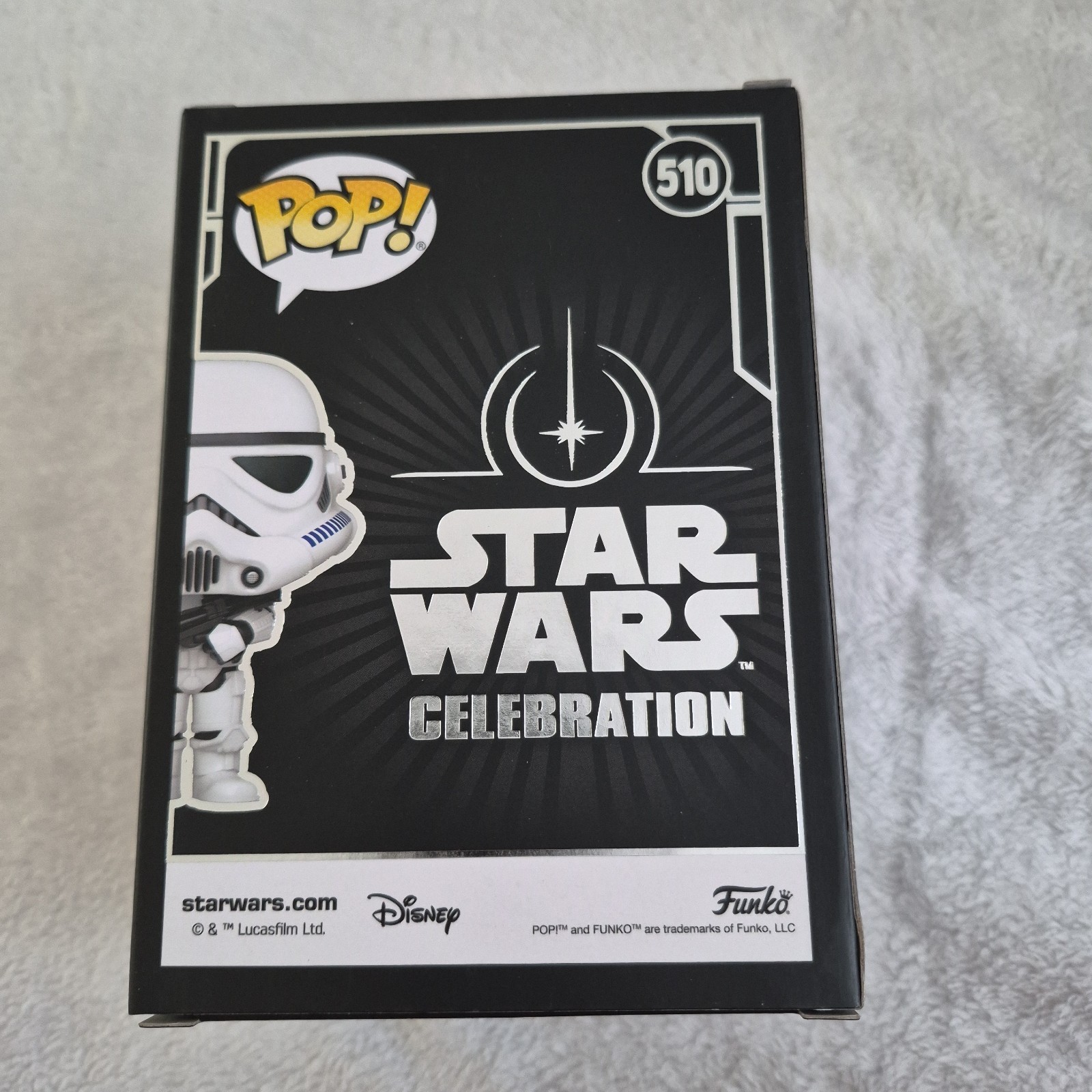 Funko POP Star Wars Storm Trooper #510 2022 Galactic Convention Exclusive