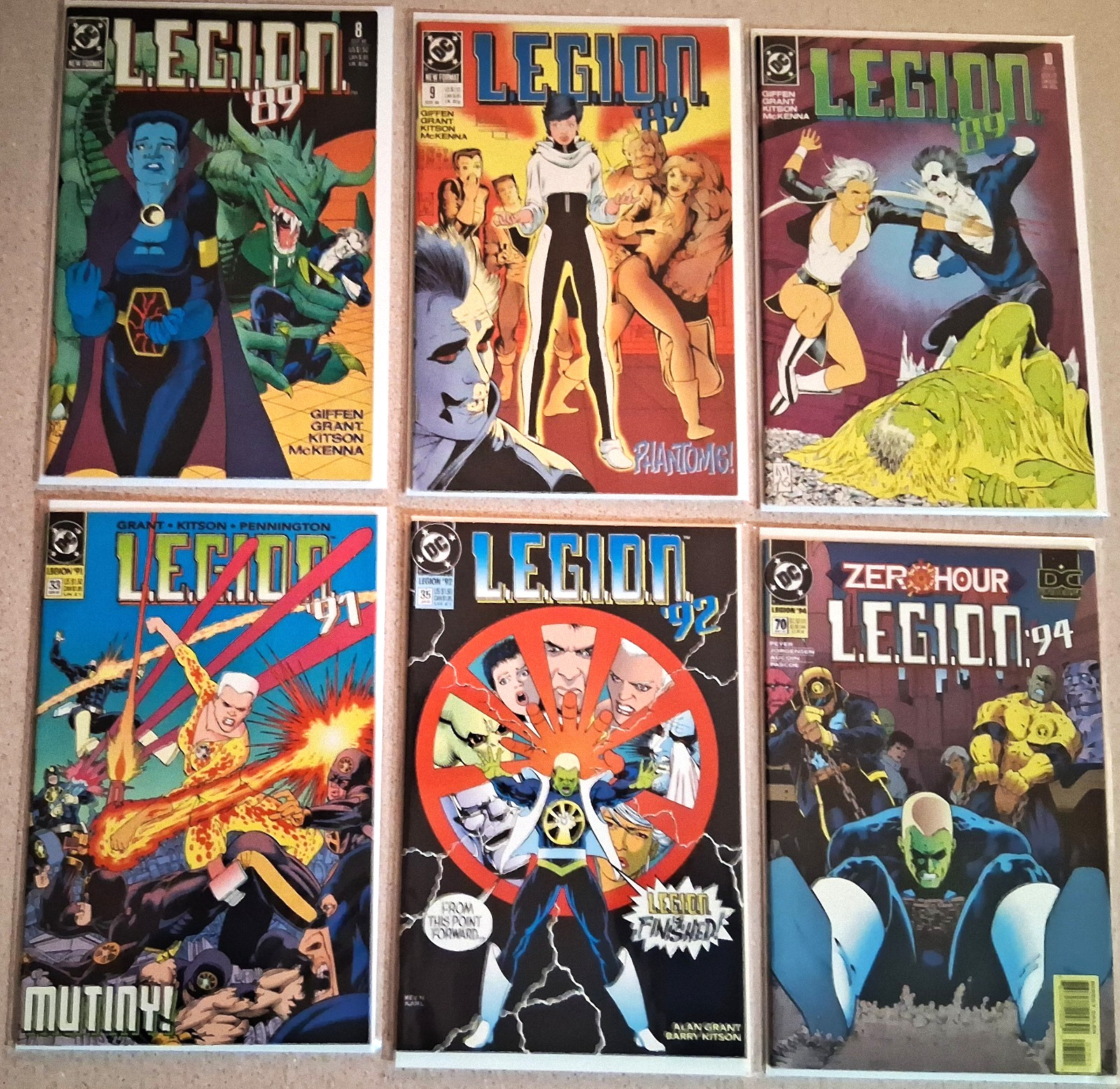 L.E.G.I.O.N. DC 1989 13 Comic Lot Run High grade LEGION