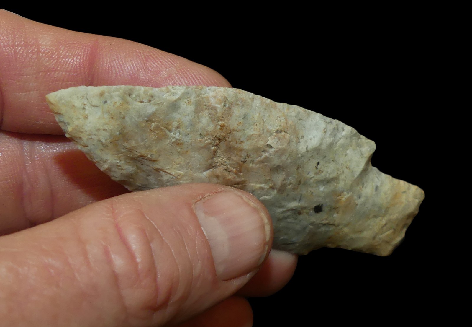 KRAMER MONROE CO MISSOURI AUTHENTIC INDIAN ARROWHEAD ARTIFACT COLLECTIBLE RELIC