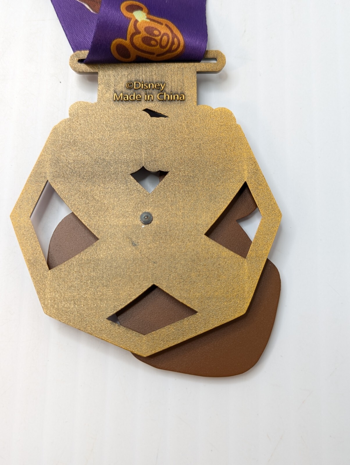 RunDisney 2024 Virtual 5K Mickey Waffle Medal PRE-OWNED **PLEASE READ**