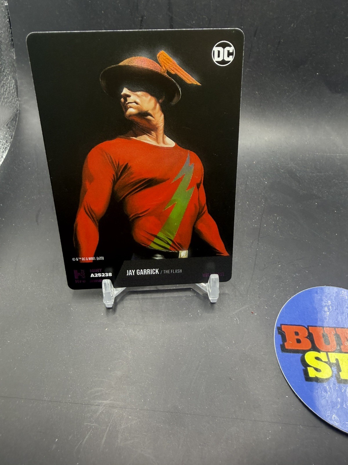 DC TRADING CARD JAY GARRICK/ THE FLASH HOLO #A25238 *REDEEMED*