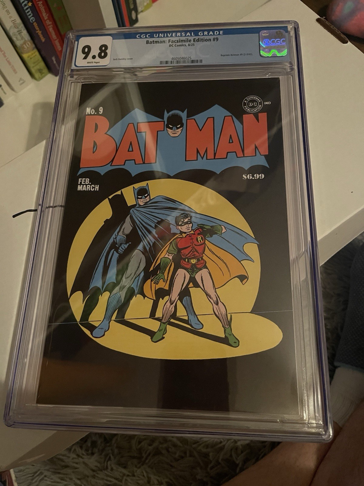 DC Comics Batman: Facsimile Edition #9 Slab. CGC Graded Comic 9.8