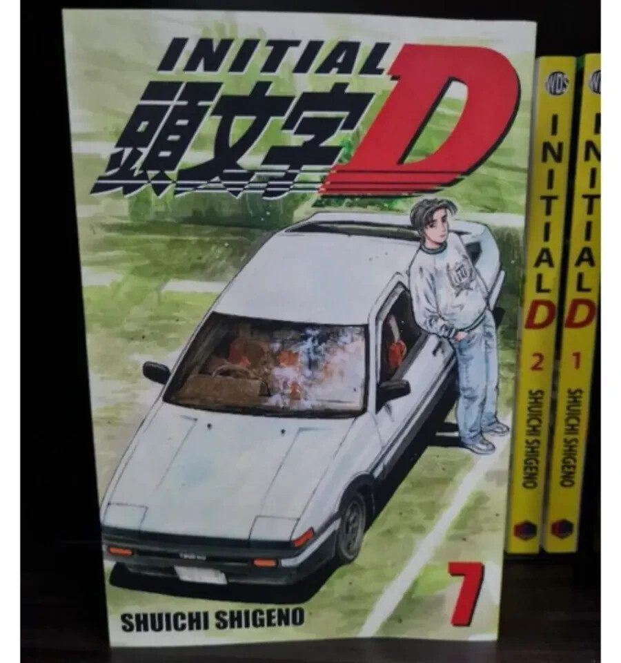 Initial D New Manga Volume 1-48 (END) Loose OR Full Set English Comic Version
