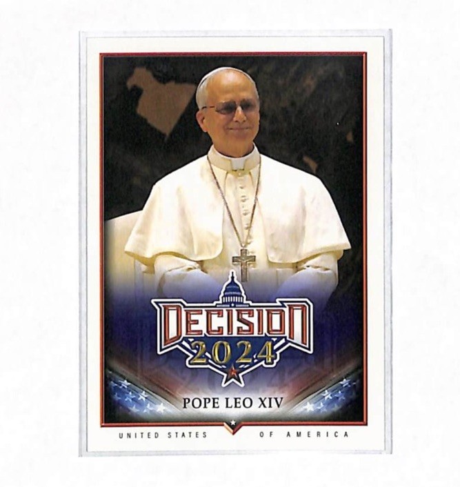 2024-25 Decision Update #246 Pope Leo XIV Card