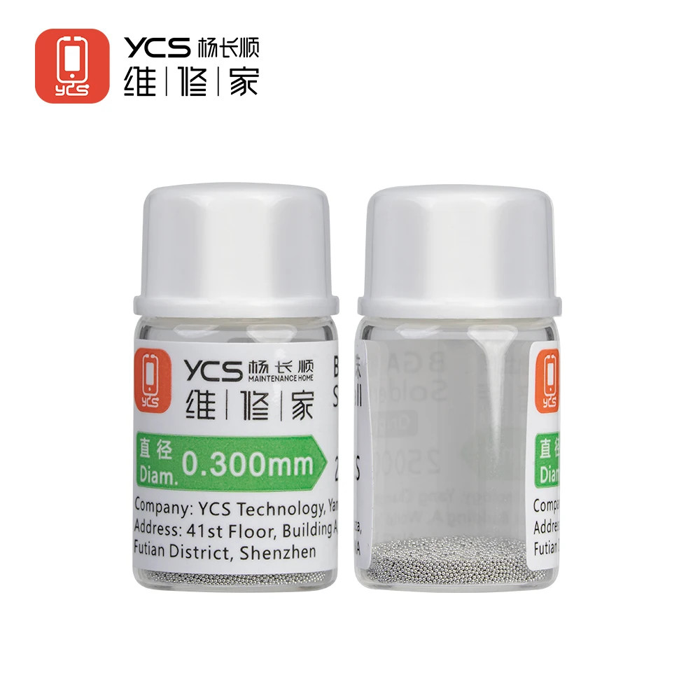 0.3/0.35/0.4/0.45/0.5/0.55Mm BGA Solder Beads 25000 PCS/10000 PCS for Mobile Pho