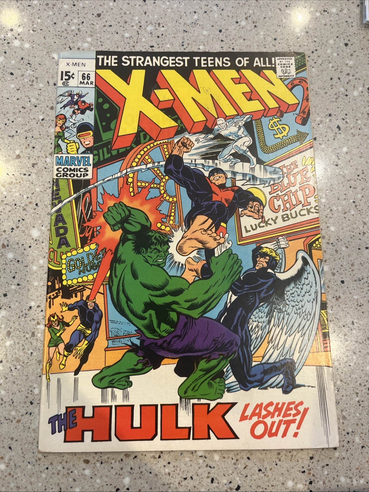 X-MEN #66 F-F/VF- Final App Original XMen