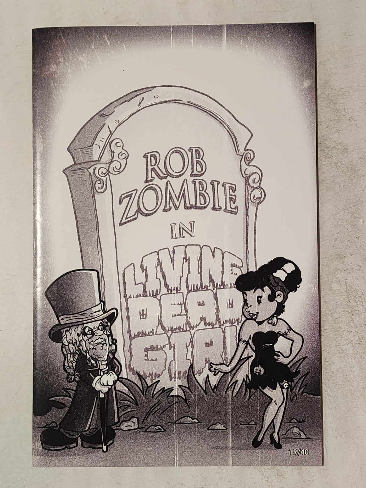 Orbit Rob Zombie #1 Living Dead Girl Variant #19/40 Tidal Wave Productions