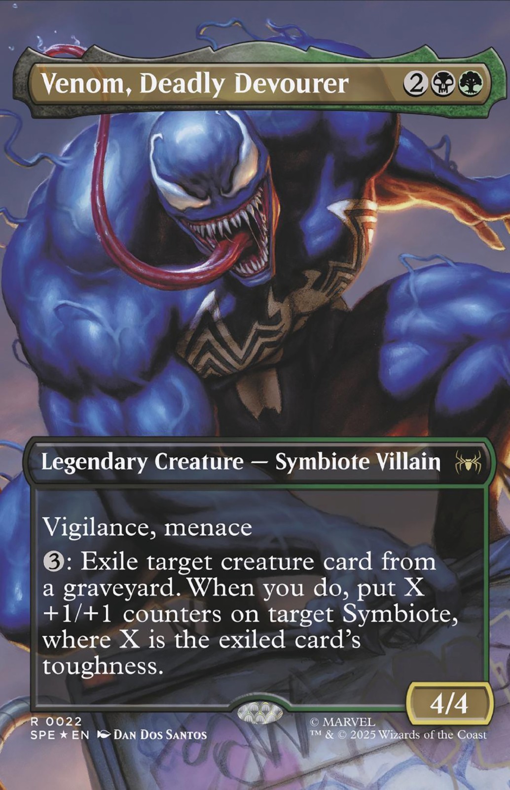 VENOM #258 DAN DOS SANTOS MAGIC: THE GATHERING VARIANT (MARVEL COMICS 2026)