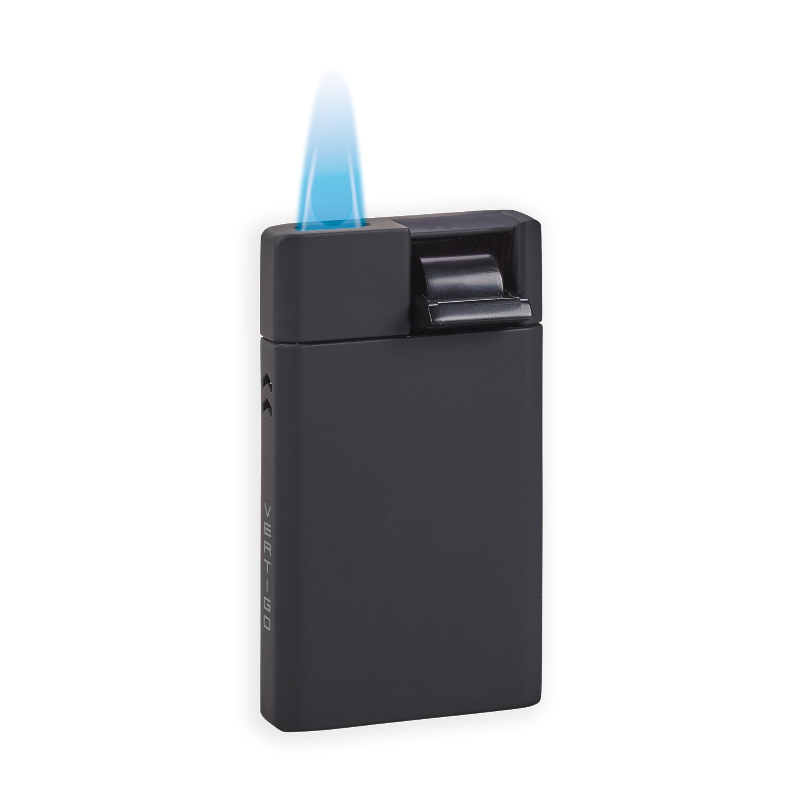 VERTIGO Carrera Flat Flame Lighter Black (all finishes)
