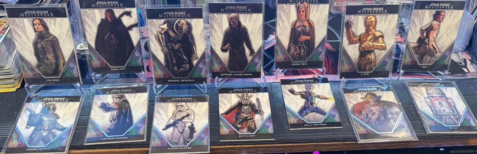 2024 Topps Star Wars Masterwork – Base Cards – COMPLETE YOUR SET