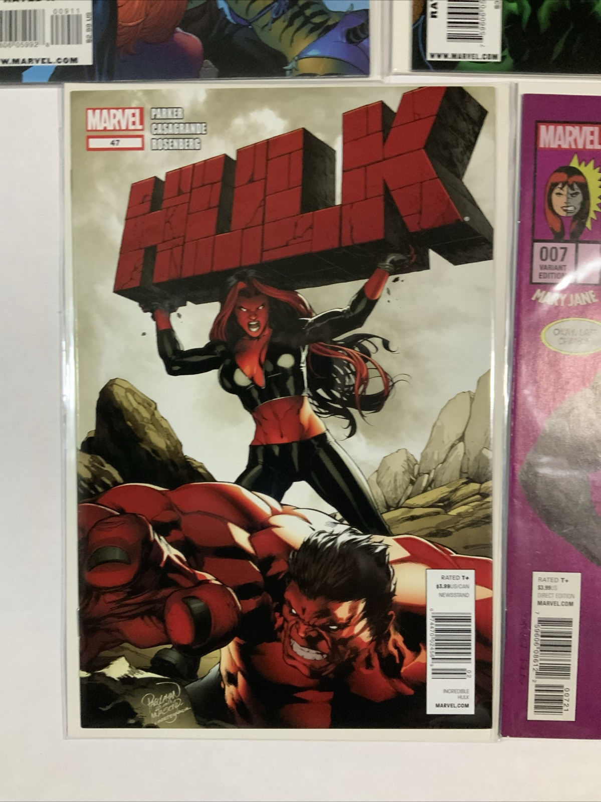 Hulk Mixed Lot Of 5 As Pictured, VF- & Better 2009-2017 Marvel