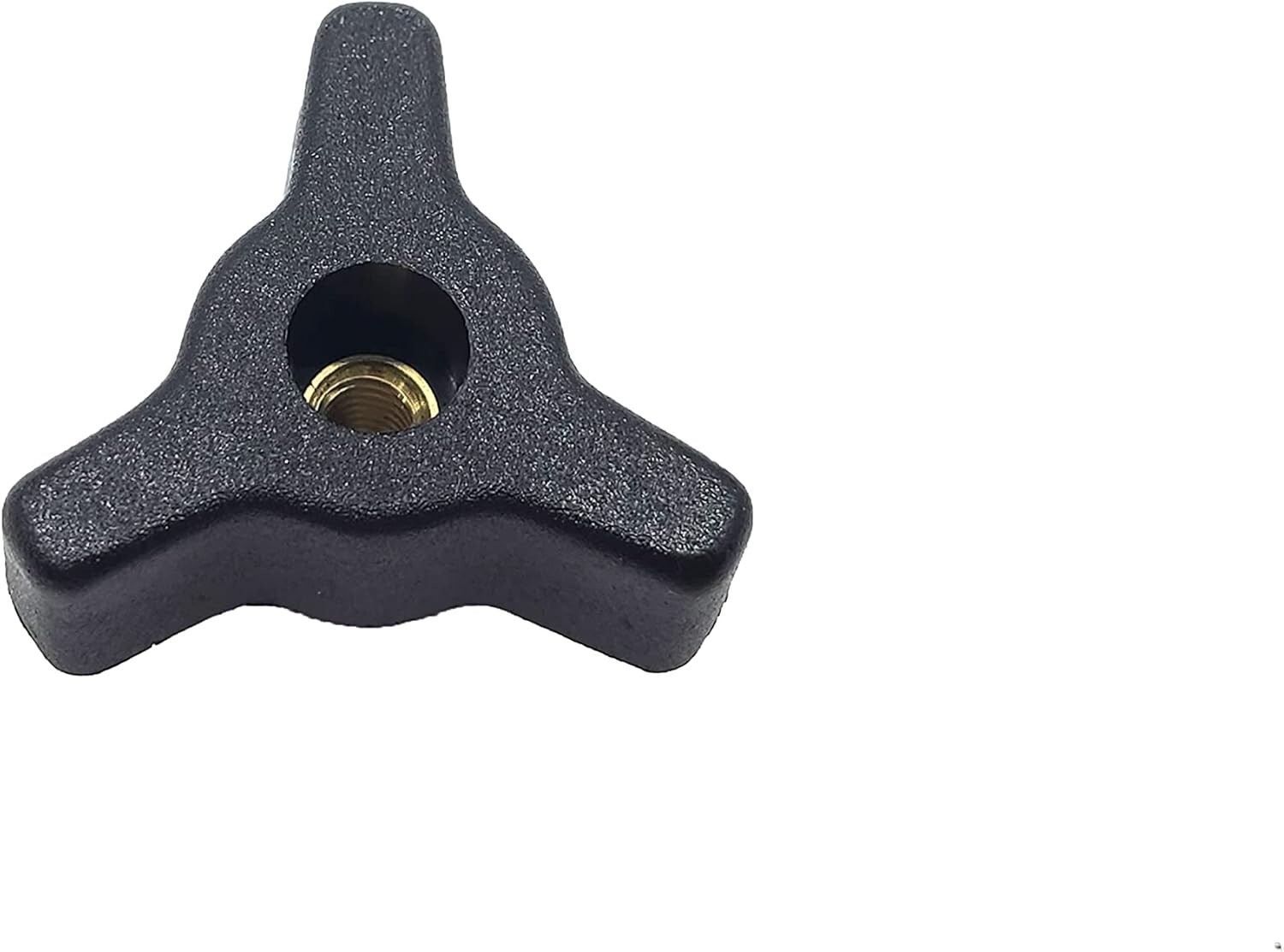 770405 Lot 10 Each 1/4-20 Female Thread Tri-Star Knobs 1-1/2 Inch Wide by 3/4 In