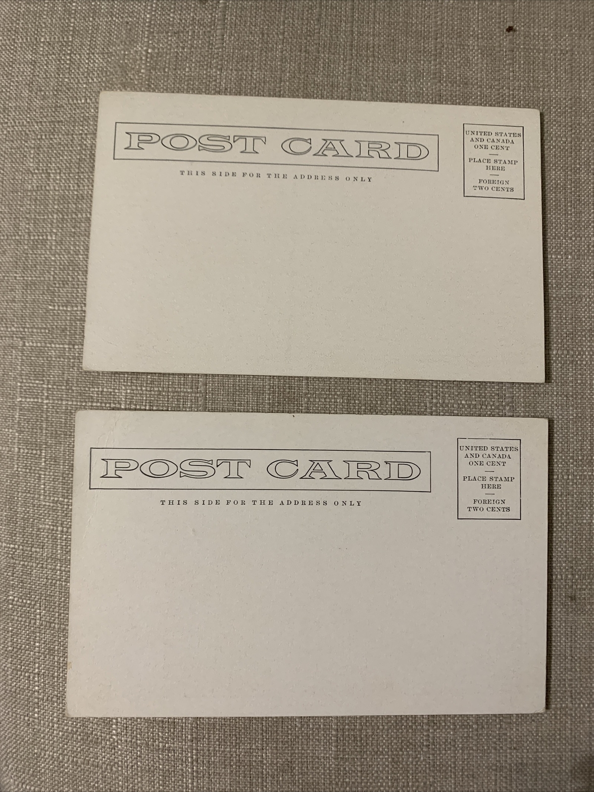 DENVER CO U.S. Mint & Union Depot Postcard Lot Of 2 UDB Vtg pre 1908 Colorado