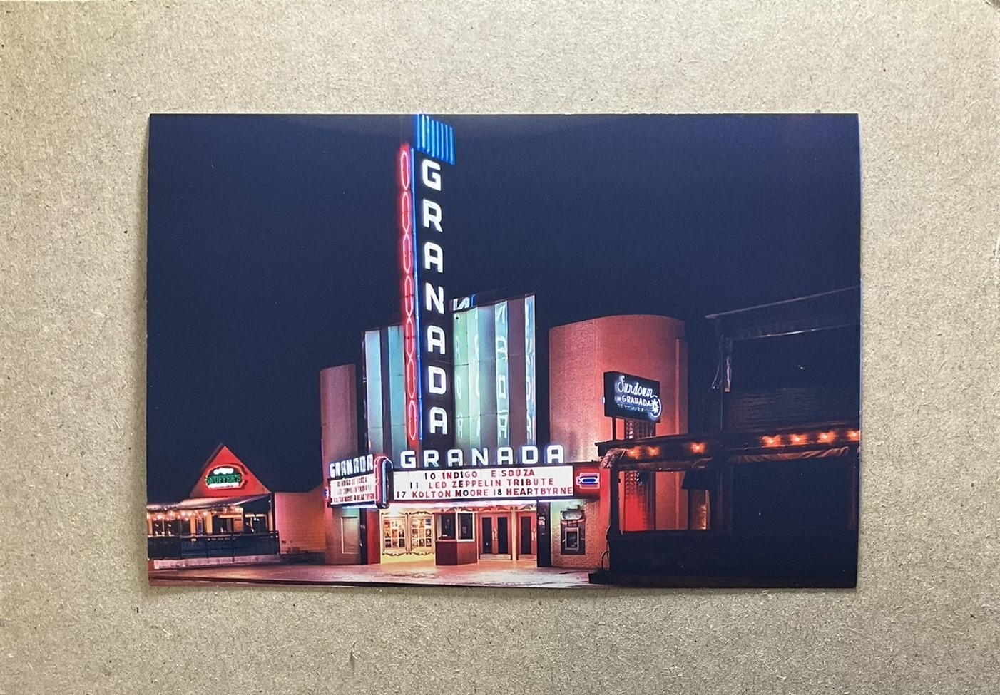 New postcard 4×6 Granada Theater Dallas Texas