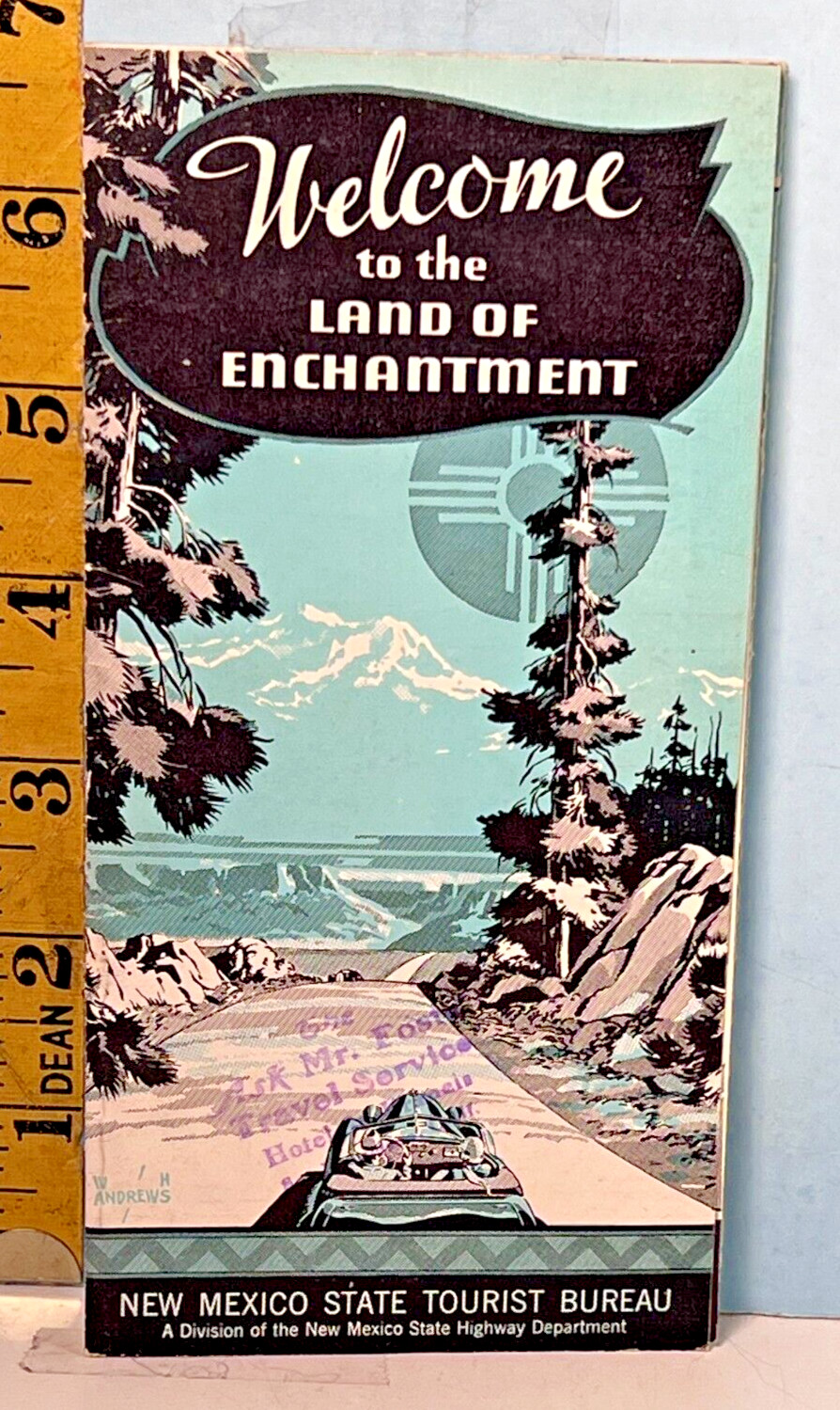 1930’s Welcome to the Land of Enchantment New Mexico Tourisim Guide