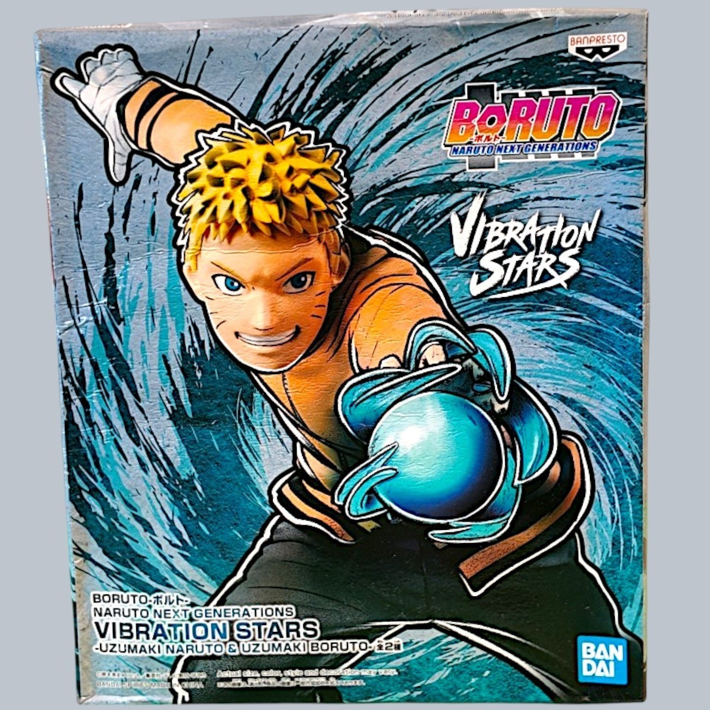 Banpresto Figure Boruto Vibration Stars Uzumaki Naruto Rasengan Orange
