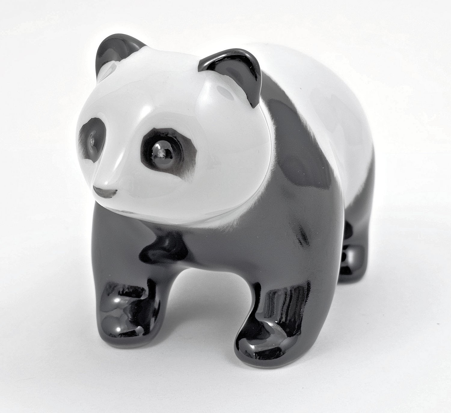 Hollohaza Panda Bear Figurine