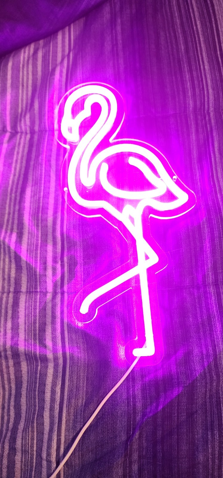 Pink Flamingo LED Light