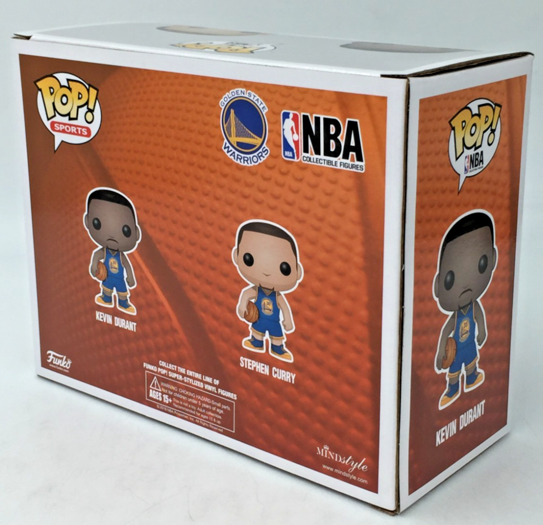 Funko Pop! NBA Kevin Durant & Stephen Curry Warriors 2-Pack Asia EX US Seller
