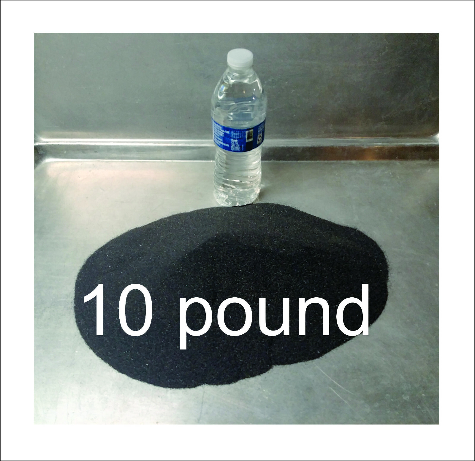 10-lbs Magnetite black sand, Montana, pure magnetic fine 30 mesh, Zen meow, gold