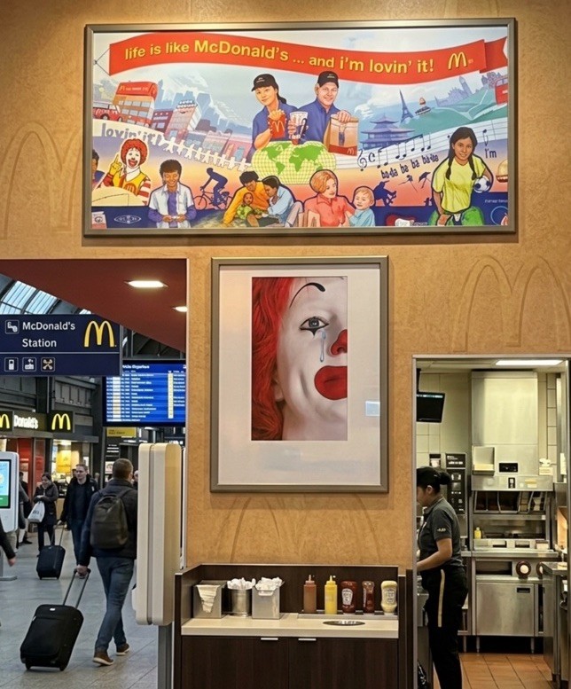 Bundle Rare Mcdonald’s Posters (2)