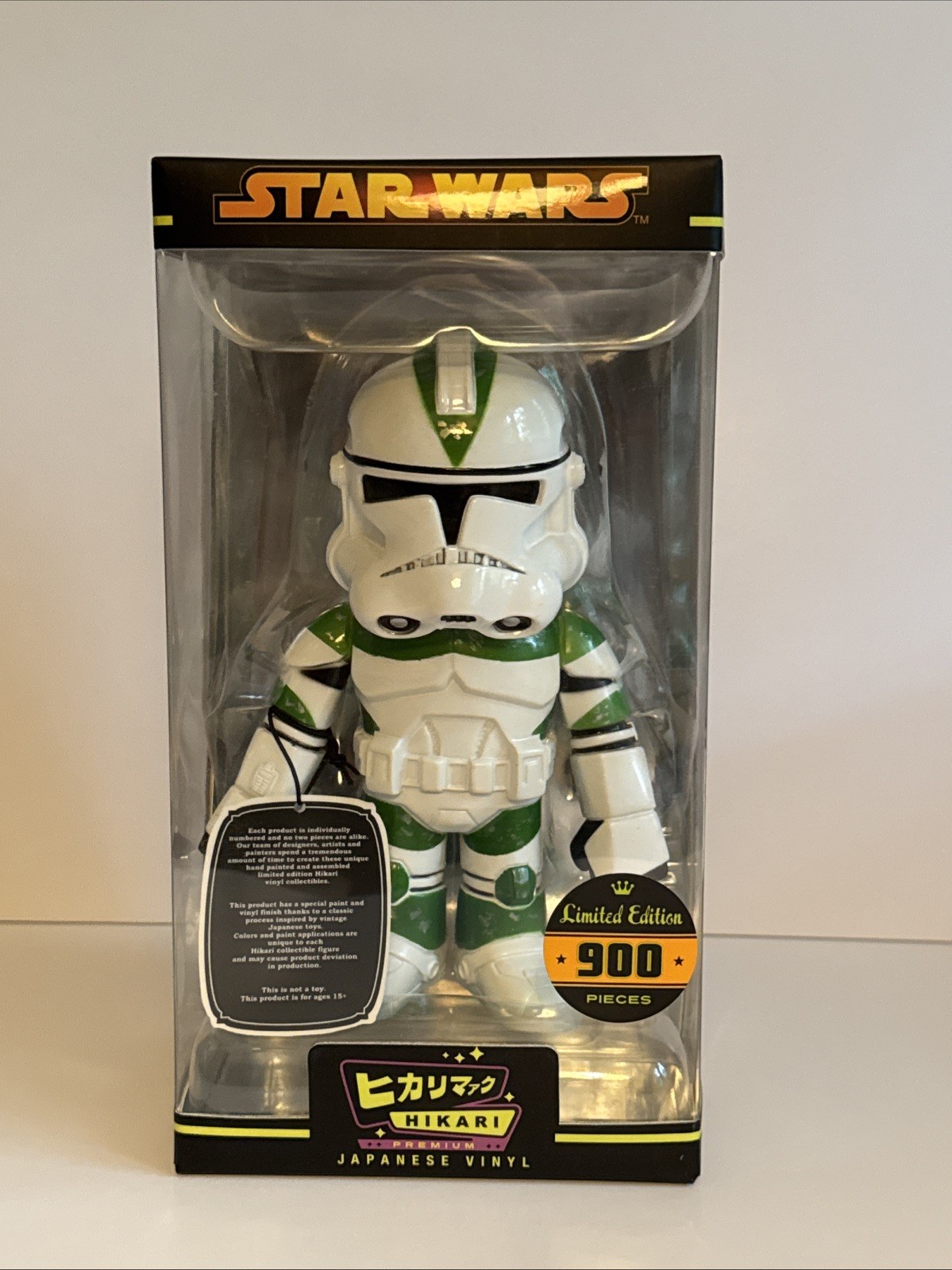 Funko Hikari Star Wars Green Clone Trooper Vinyl Figure | Limited Edition LE 900