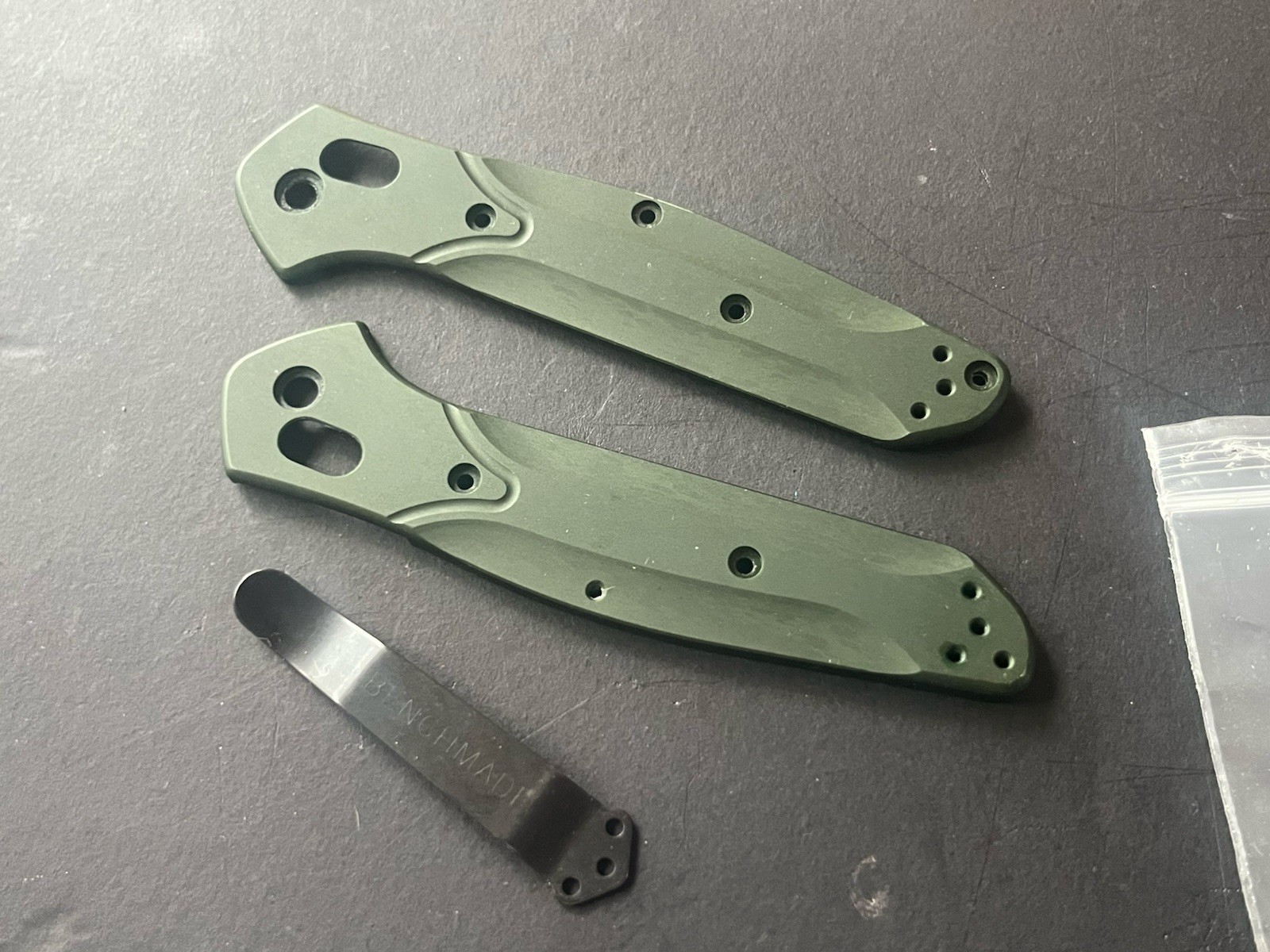 GENUINE Used Benchmade Scales Taken From Pre Production Osborne 940!
