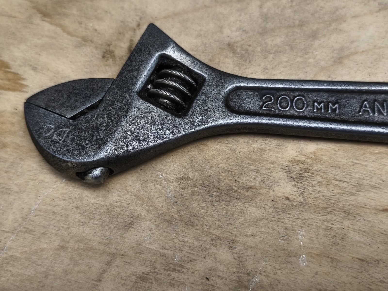 Toyota Adjustable Spanner 200mm Genuine, Made in Japan