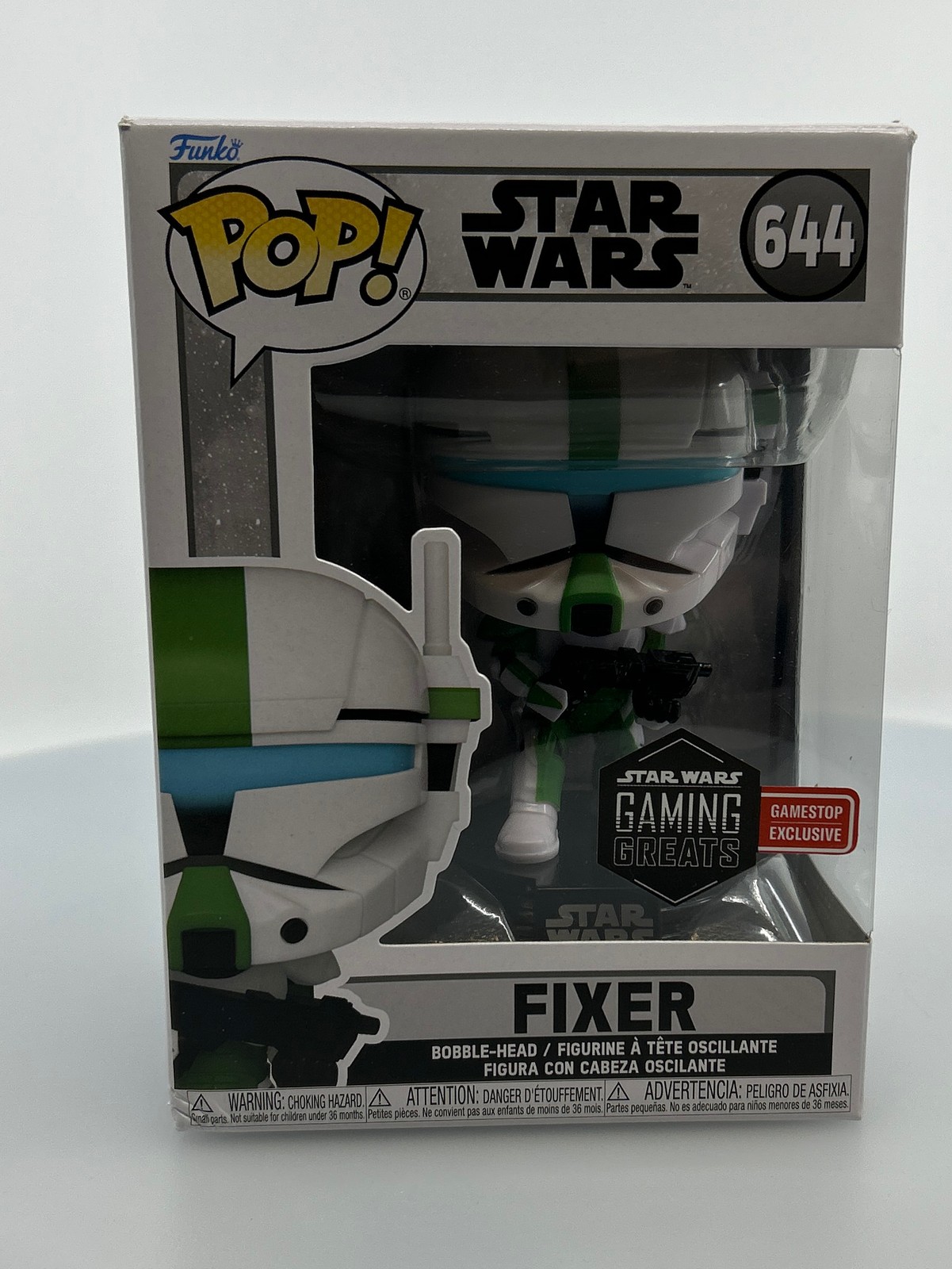 Pop! Star Wars: Delta Squad – Fixer Gamestop Gaming Greats Exclusive NOT MINT