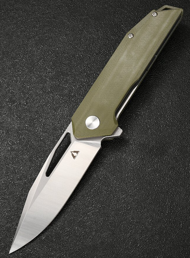 CMB Made Knives Lurker Folding Knife 3.38″ D2 Steel Blade G10/Stainless Handle