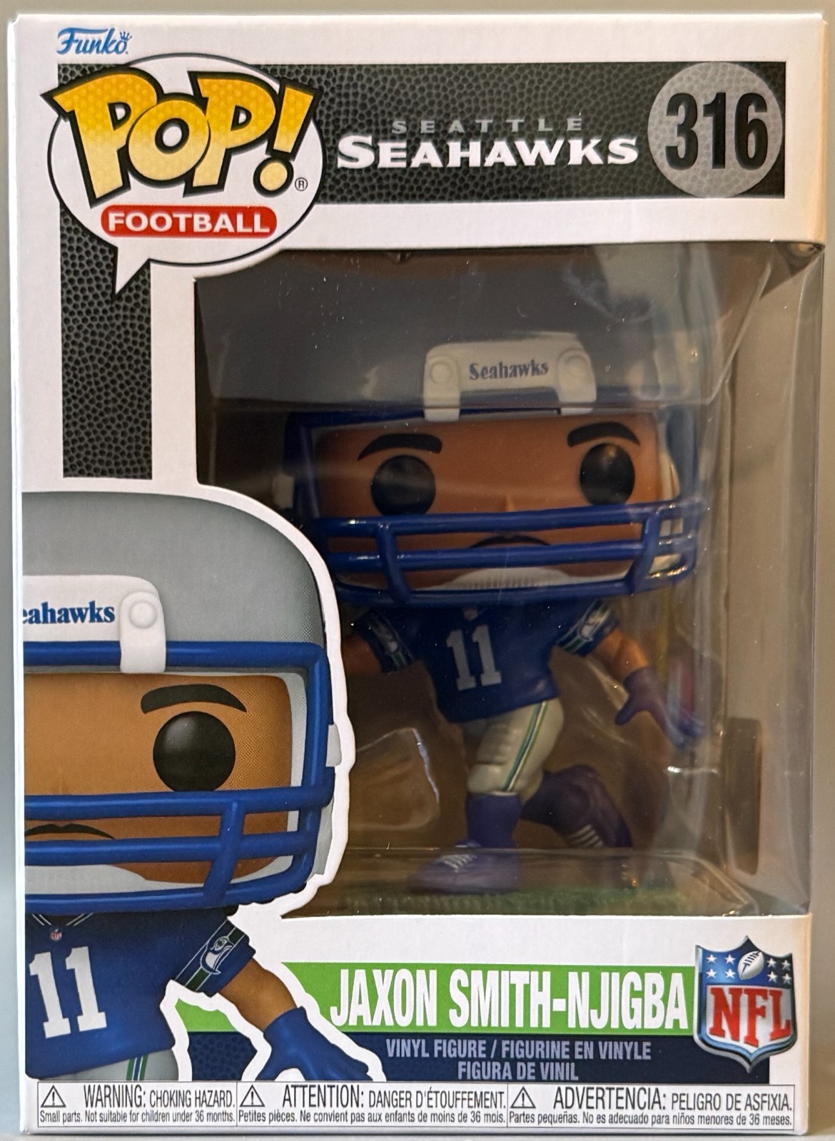 Funko Pop! Seattle Seahawks Jaxon Smith-Njigba #316