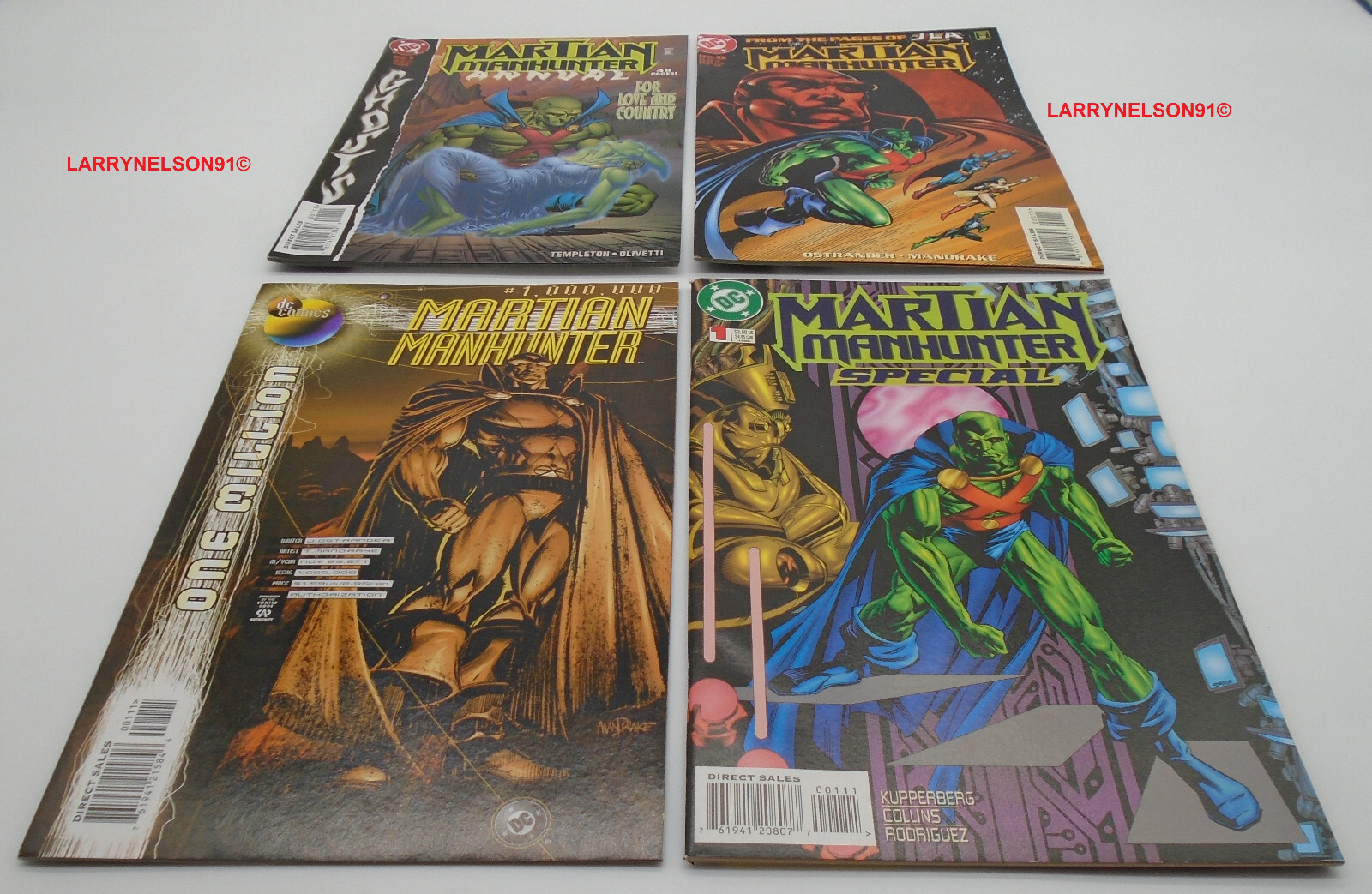 MARTIAN MANHUNTER 0 1 2 3 4 5 6 7 8 9 10 11 SPECIAL ANNUAL DC JLA 1998 SUPERMAN