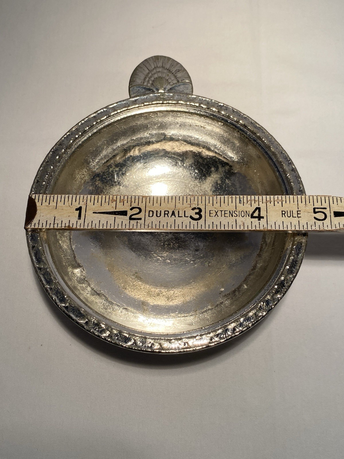 United States Lines Ice Cream Bowl Silver Soldered