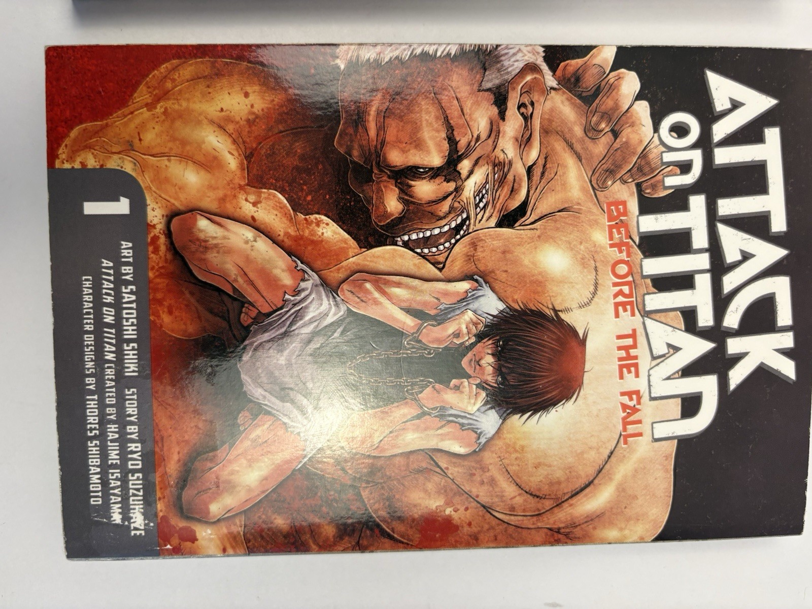 Attack On Titan Before The Fall Vol 1 & 3 Manga Books Lot, Hajime Isayama