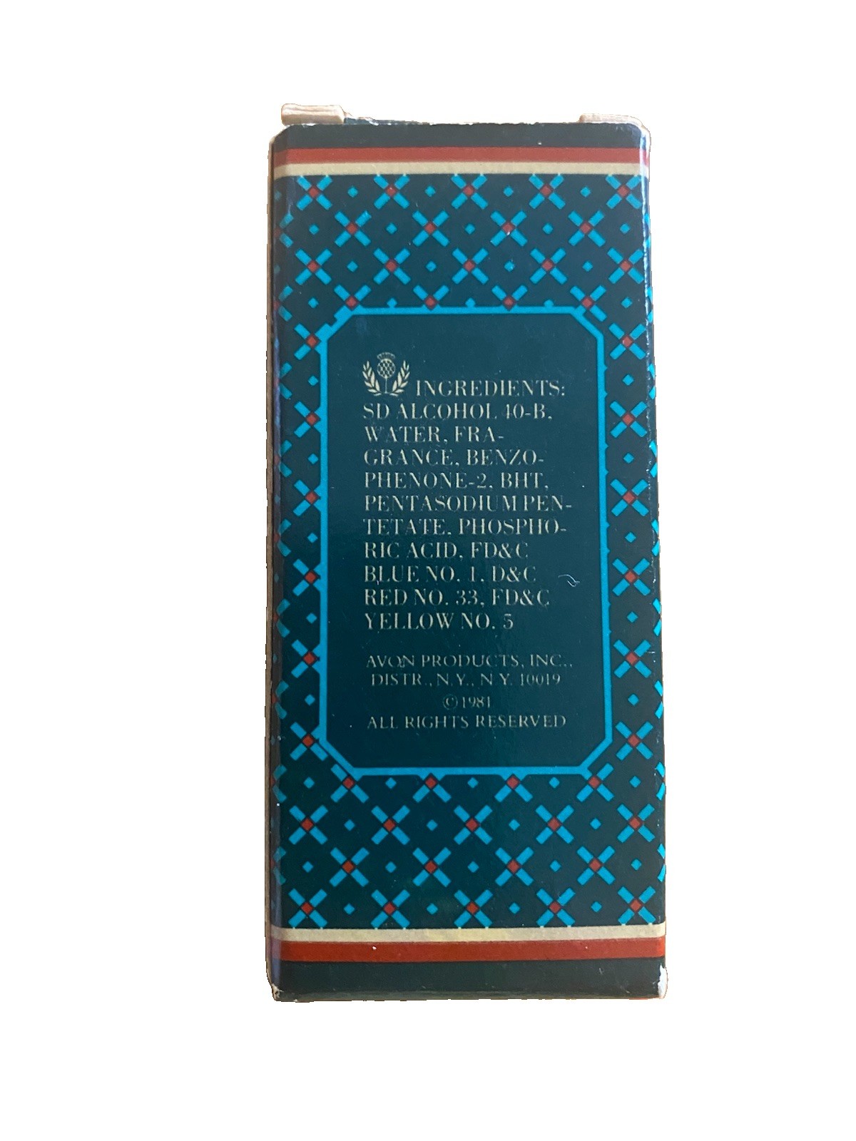 Vintage Avon Big Spender Light Musk Cologne NIB 1oz 1981