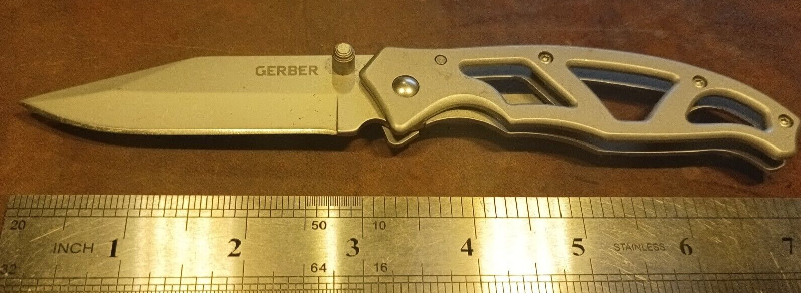 Gerber Large Paraframe Locking Knife, Ultralight, Belt Clip, Several Varieties