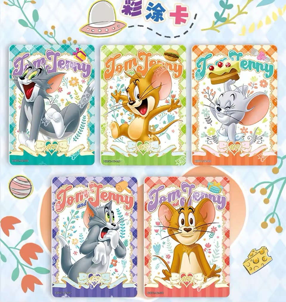 Official Tom and Jerry Trading Card Comedy Cartoon WB Hobby 30 Pack Box Kayou