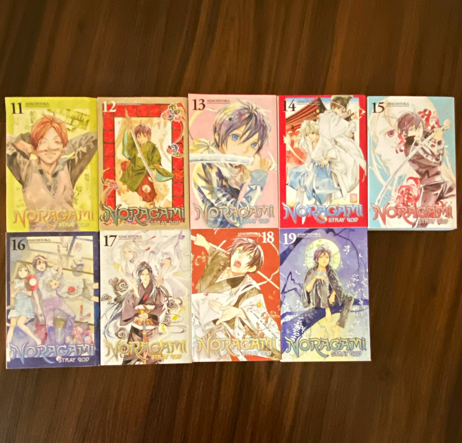 Noragami: Stray God Vol 11-19 Manga Set Softcover by Adachitoka