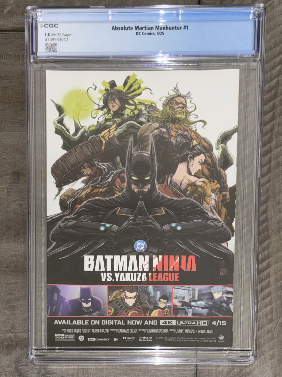 Absolute Martian Manhunter First Printing Cover A CGC 9.8 IN STOCK
