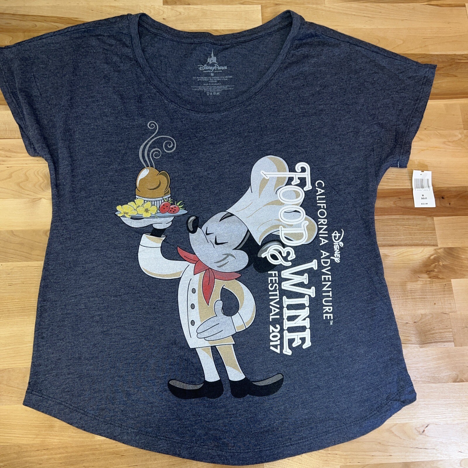 Disney’s California Adventure Food & Wine Festival 2017 MD Scoop Neck Ladies Top