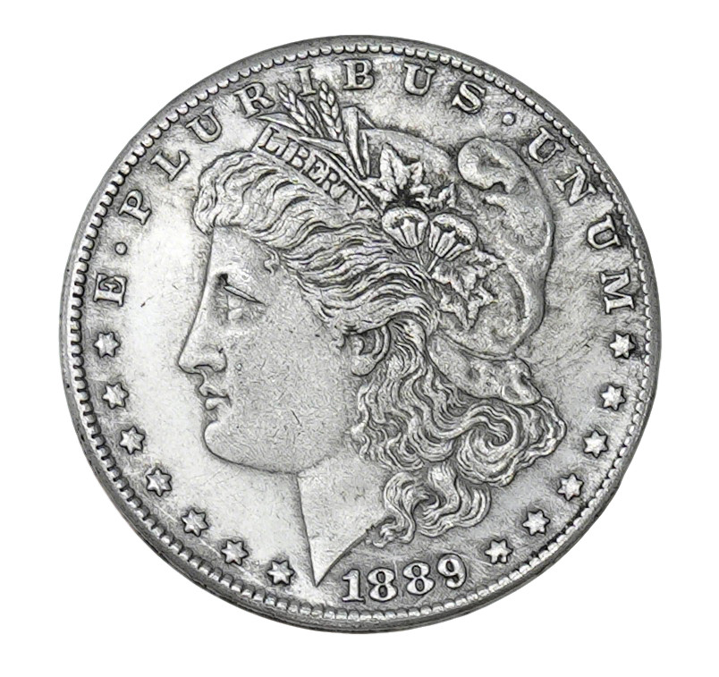 1889-CC Carson City mint Morgan silver coin 90% silver rare numismatic piece