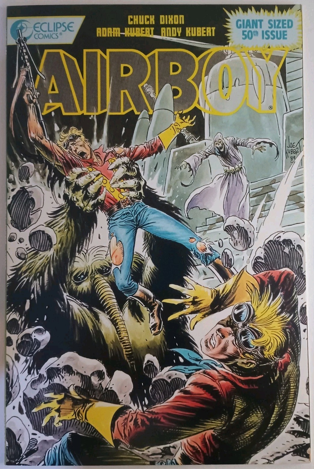 Eclipse Comics Airboy #50 VF+ 8.5