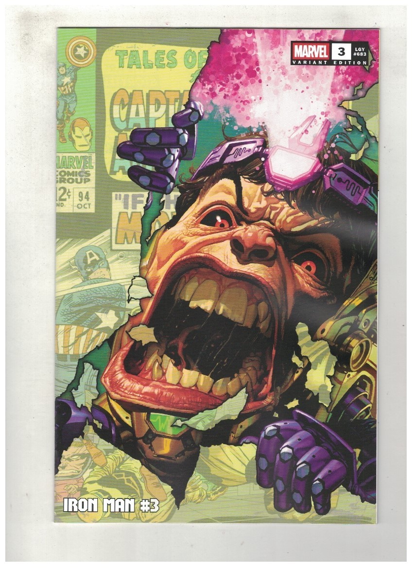 IRON MAN #3 – JOSEMARIA CASANOVAS MODOK VARIANT COVER – MARVEL COMICS/2026