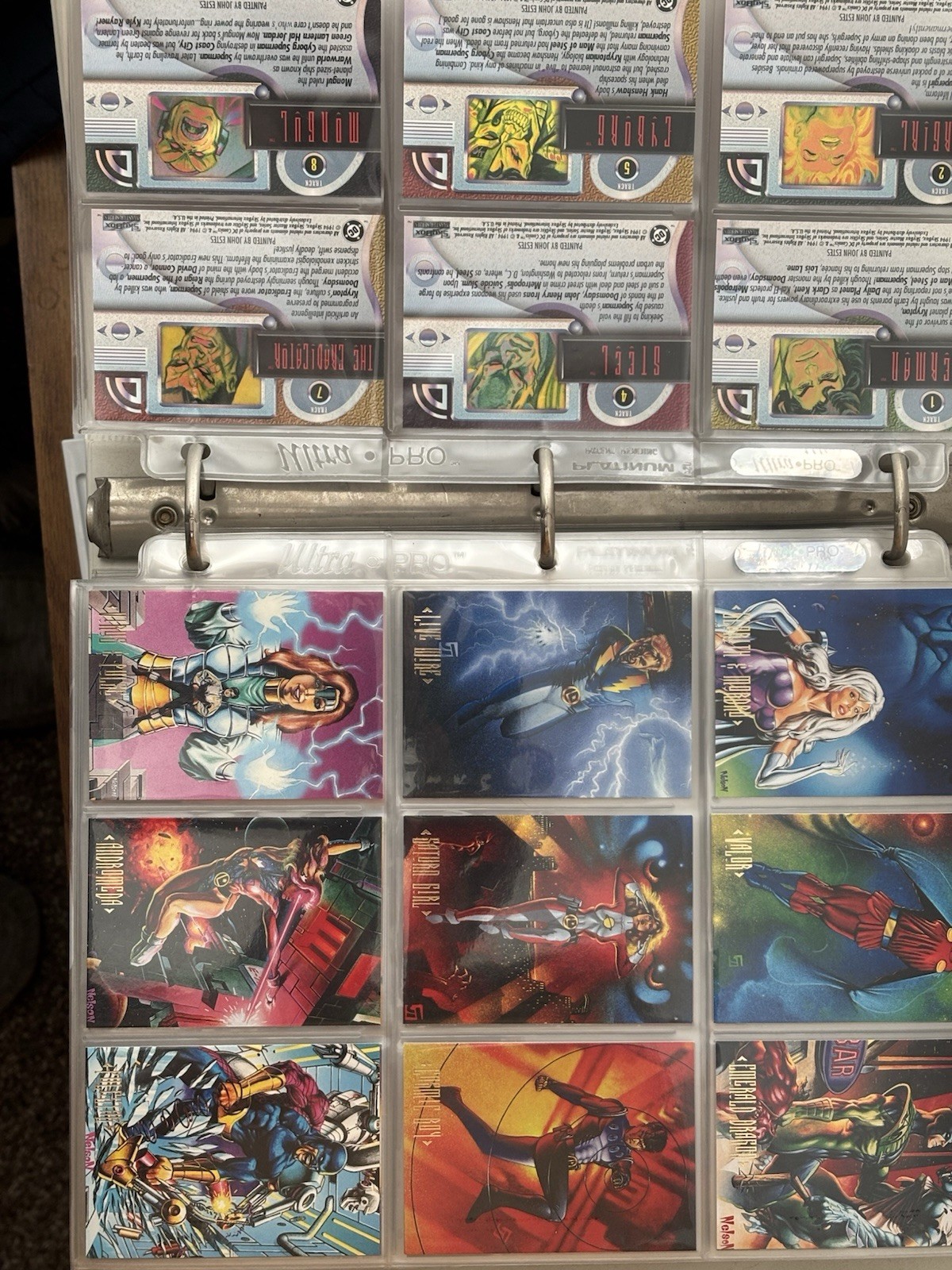 Skybox DC Comics Master Series 1994 Complete Base Set 1-90 with Checklist